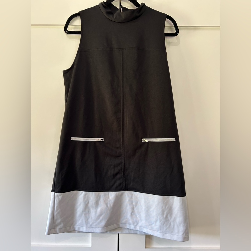 Charming Charlie Black and White Mini Dress